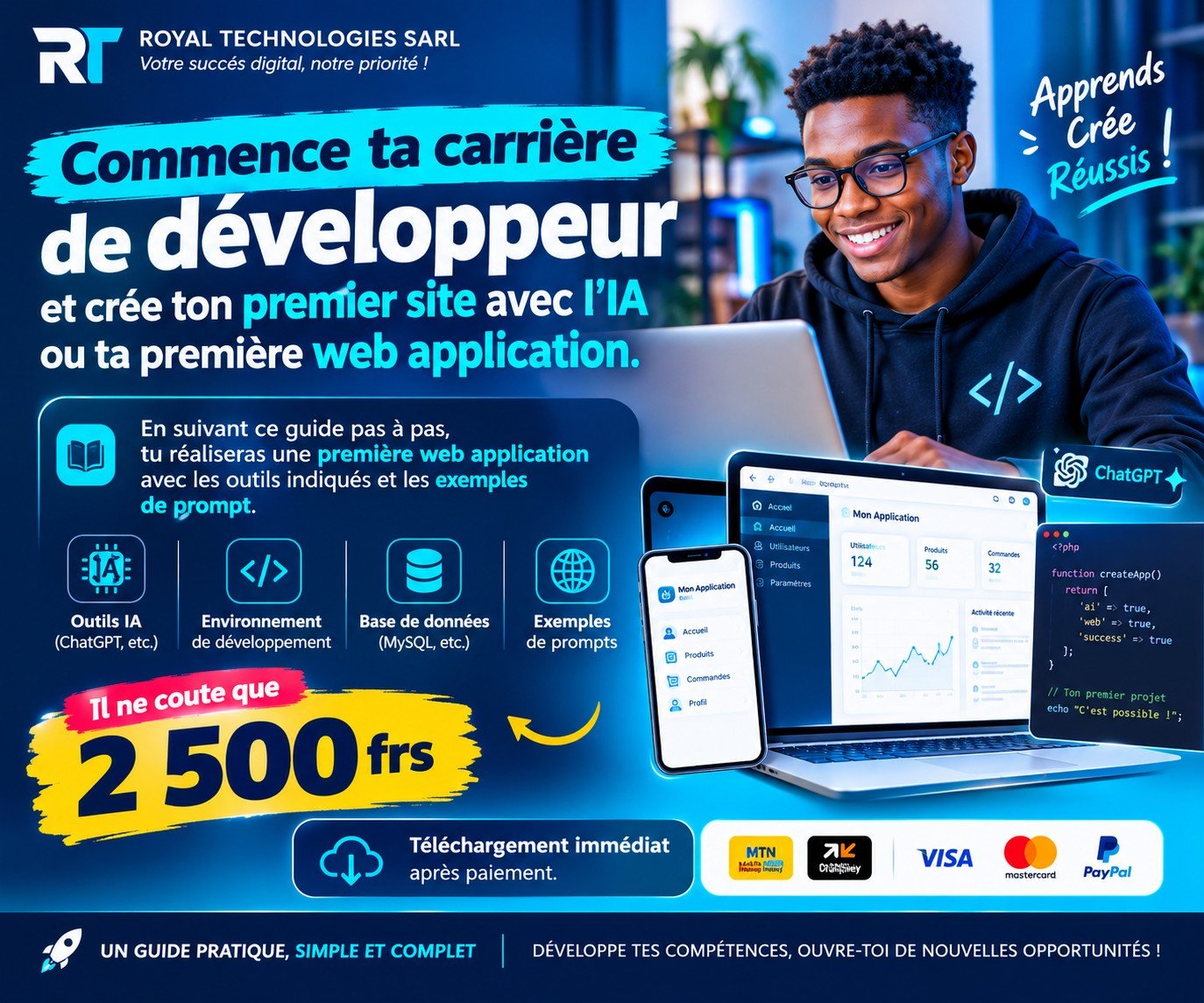 Développez des sites PHP avec l’IA : installez Laragon et Claude Code en 2 heures